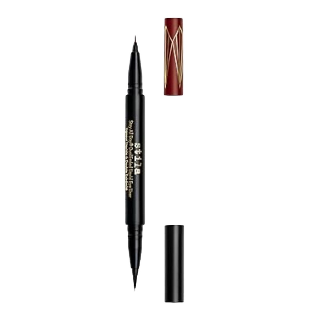 Stila Stay All Day Dual Ended Liquid Eye Liner Sangria/Intense Black - Picture 6 of 9